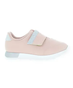 Molekinha Casual Life Style Sports With Velcro Details Shoes - Pink