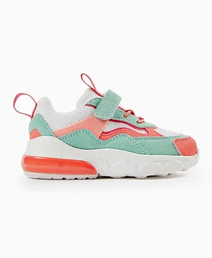 Zippy Leather Velcro Shoes - Multicolor