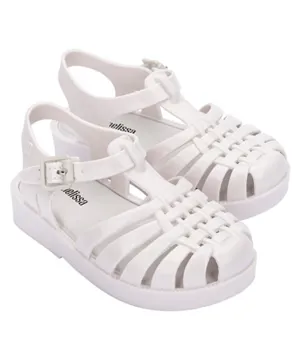 Mini Melissa Possession Sandals - White