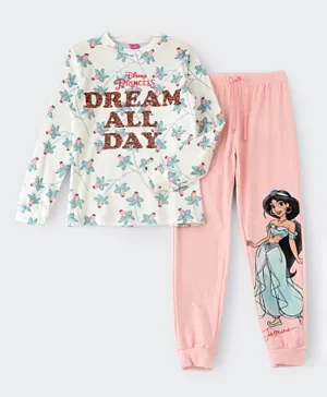 Disney Princess Fleece Pyjama Set - Multicolor