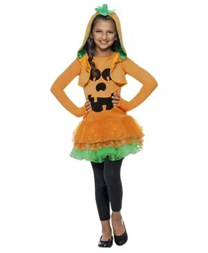 Smiffys Pumpkin Tutu Girl Costume - Multicolor