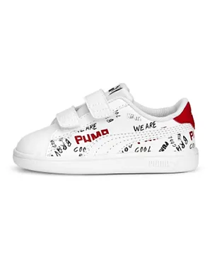 PUMA Smash v2 Brand Love V PS  Shoes - White