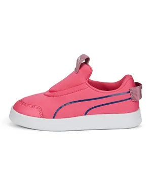 PUMA Courtflex v2 Slip On PS Sunset Shoes - Pink