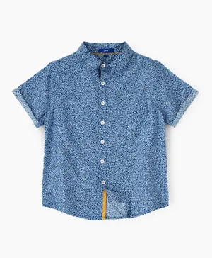 Jam All Over Printed Shirt - Blue
