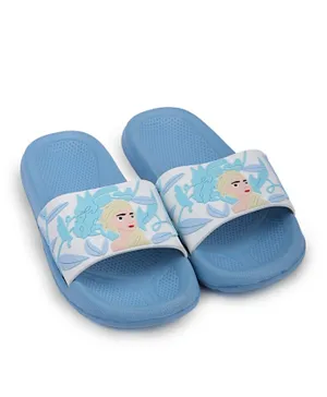 Frozen 2 Elsa Pool Sliders - Blue