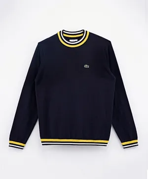 Lacoste Long Sleeves Sweater - Navy