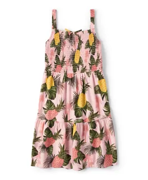 The Children's Place Pineapple Printed Dress - Multicolor