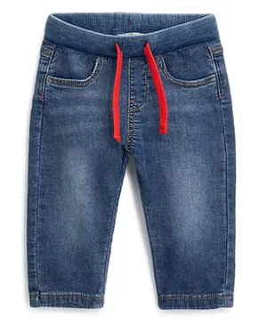 Original Marines Elastic Waist Jeans wit Pockets - Blue
