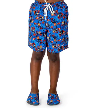 Coega Sunwear Superman Swim Shorts - Blue