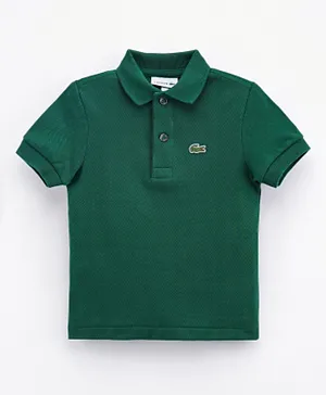 Lacoste Ribbed Collar T-Shirt - Green