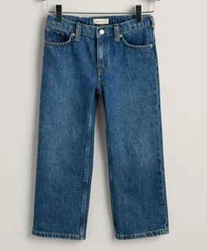 Gant Relaxed  Fit Full Length Jeans - Semi Light Blue