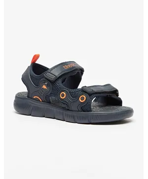 Kappa Floaters With Velcro Closure  - Navy