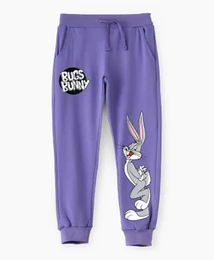 Warner Bros Bugs Bunny Joggers - Purple