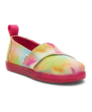 Toms Botanical Sunprint Tiny Alpargata Shoes - Multicolor