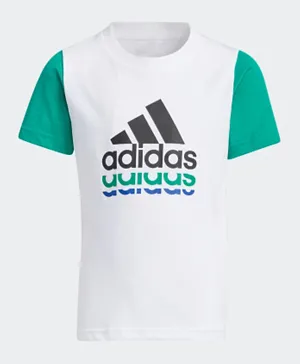 adidas Badge of Sports Logo T-Shirt - White