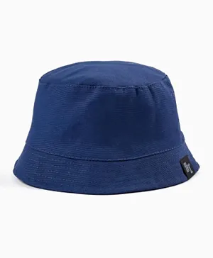 Zippy Cotton Side Straps Hat - Blue