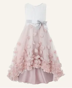 Monsoon Children Lanthe 3D Flower Dress - Pink