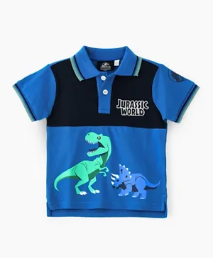 Universal Jurassic World Short Sleeves T-Shirt - Blue