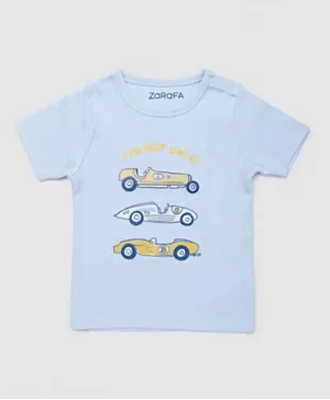 Zarafa Cars T-Shirt - Blue