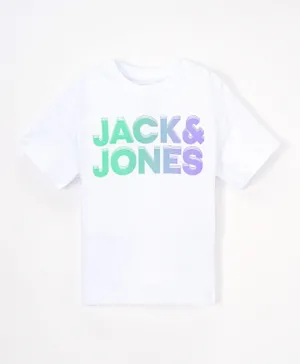 Jack & Jones Junior Graphic Super Comfy T-Shirt - White