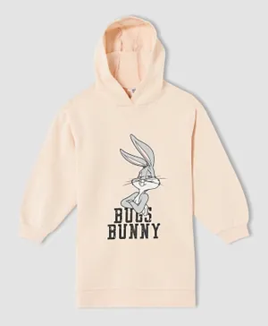 DeFacto Bugs Bunny Hoodie - Pink