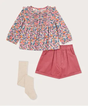 Monsoon Children Floral Top & Shorts Set - Multicolor