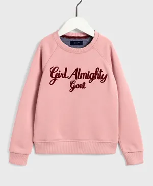 Gant Girl Almighty Sweatshirt - Summer Rose