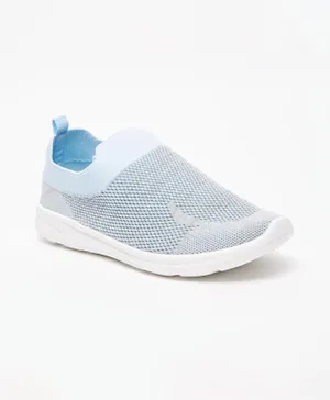 Oaklan by ShoeExpress Textured Slip On Walking Shoes - Blue
