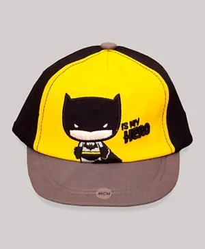 Batman Is My Hero Cap - Yellow
