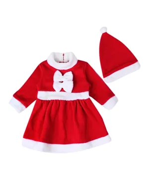 Highland Santa Claus Themed Costume - Red