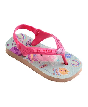 Havaianas Peppa Pig Ballet Flip Flops - Multicolor
