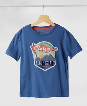 Aeropostale Graphic T-Shirt - Blue