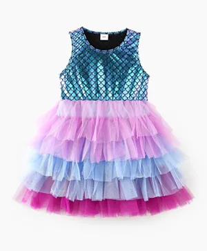 Plushbabies Mermaid Party Dress - Multicolor