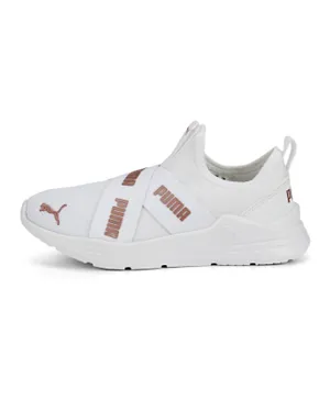 Puma Wired Run Slip On Flash PS Shoes - White