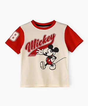 UrbanHaul X Disney Mickey Mouse T-Shirt - Beige