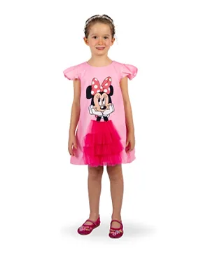 DDaniela Minnie Mouse Casual Dress  - Pink