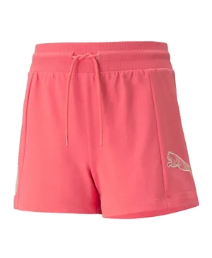 PUMA Power Summer High Waist Shorts - Pink