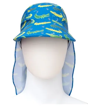 Slipstop Alligator Sun Hat - Blue