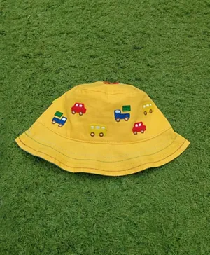 The Girl Cap Cars Kids Hat - Yellow