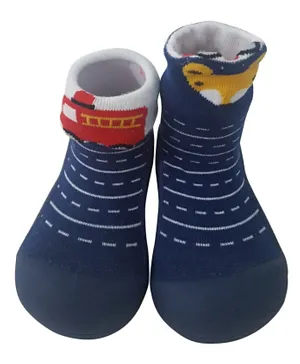 Attipas Sock Shoes - Navy