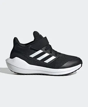 adidas Ultrabounce   Elastic Laces And Hook And Loop Kids Shoes -Dark Grey