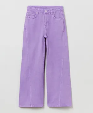 OVS Wide-Leg Jeans - Purple