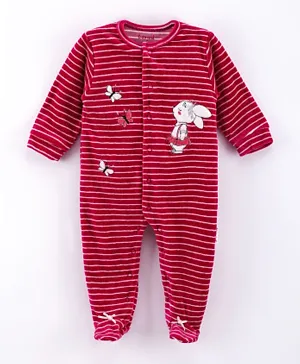 Babybol Long Sleeves Sleepsuit - Cherry