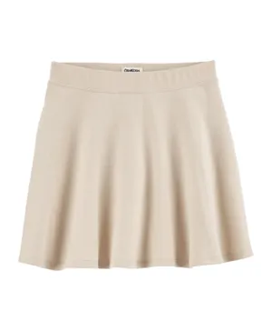 OshKosh B'Gosh  Cotton Blend Uniform Skirt - Beige