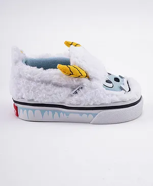 Vans TD Slip On V Yeti Shoes - White