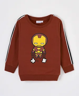 Name It Marvel Sweatshirt - Maple Syrup
