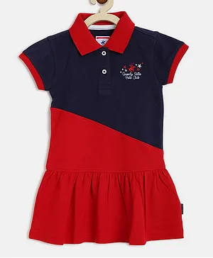 Beverly Hills Polo Club Fashion Polo Dress - Multicolor