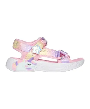 Skechers Unicorn Dreams Sandals - Pink