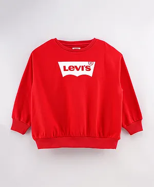 Levi's Classic Oversized Sweatshirt - Dark Red