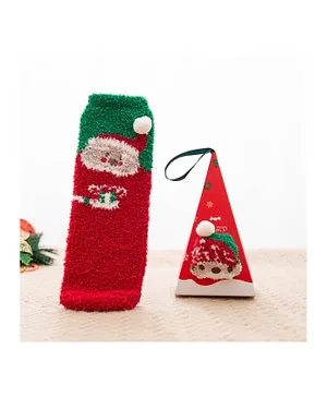 Brain Giggles Cozy Christmas Socks In Gift Box - Pack of 1